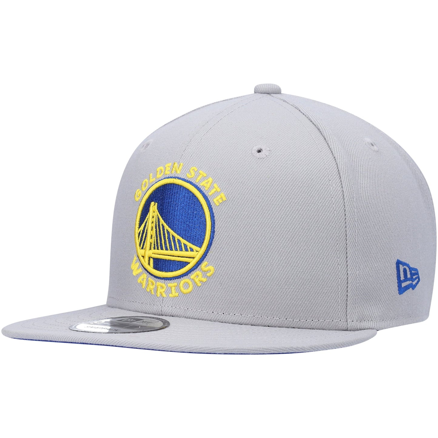Golden State Warriors New Era 9FIFTY Snapback Hat - Gray