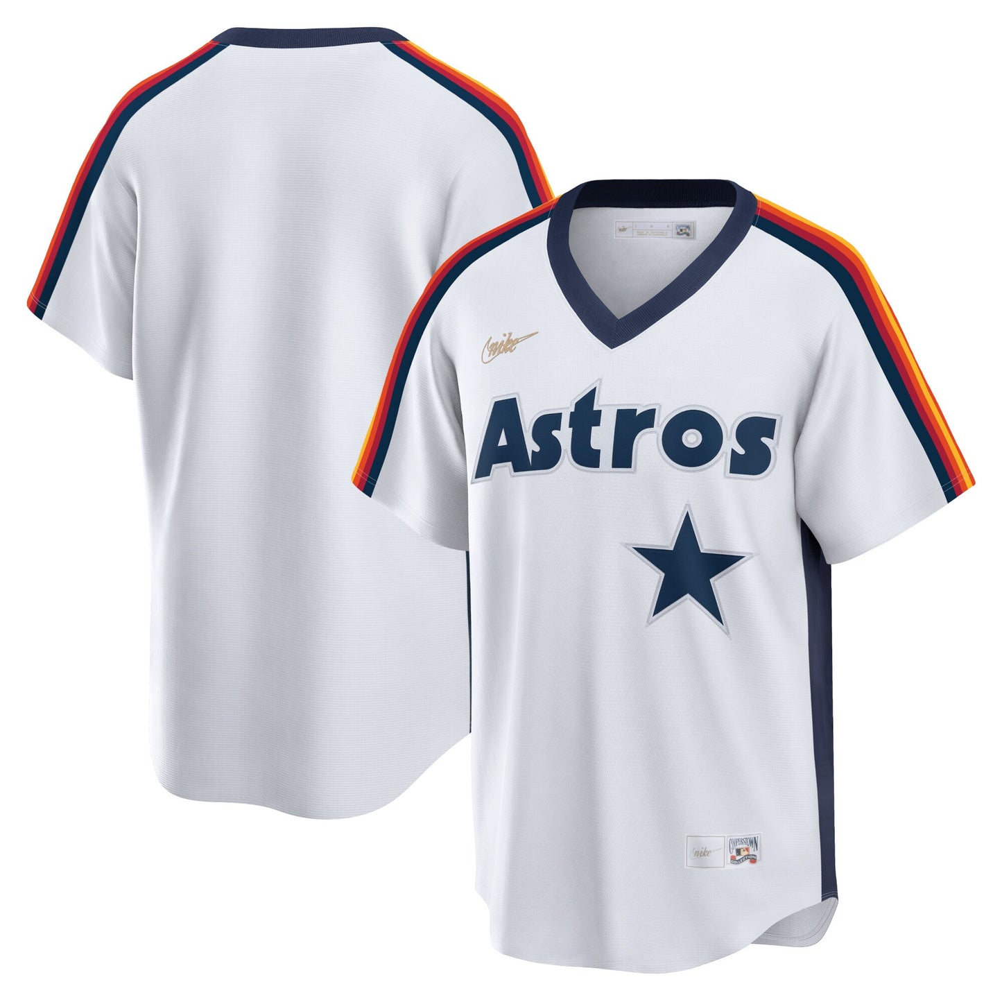 Houston Astros Nike Home Cooperstown Collection Player Jersey - White