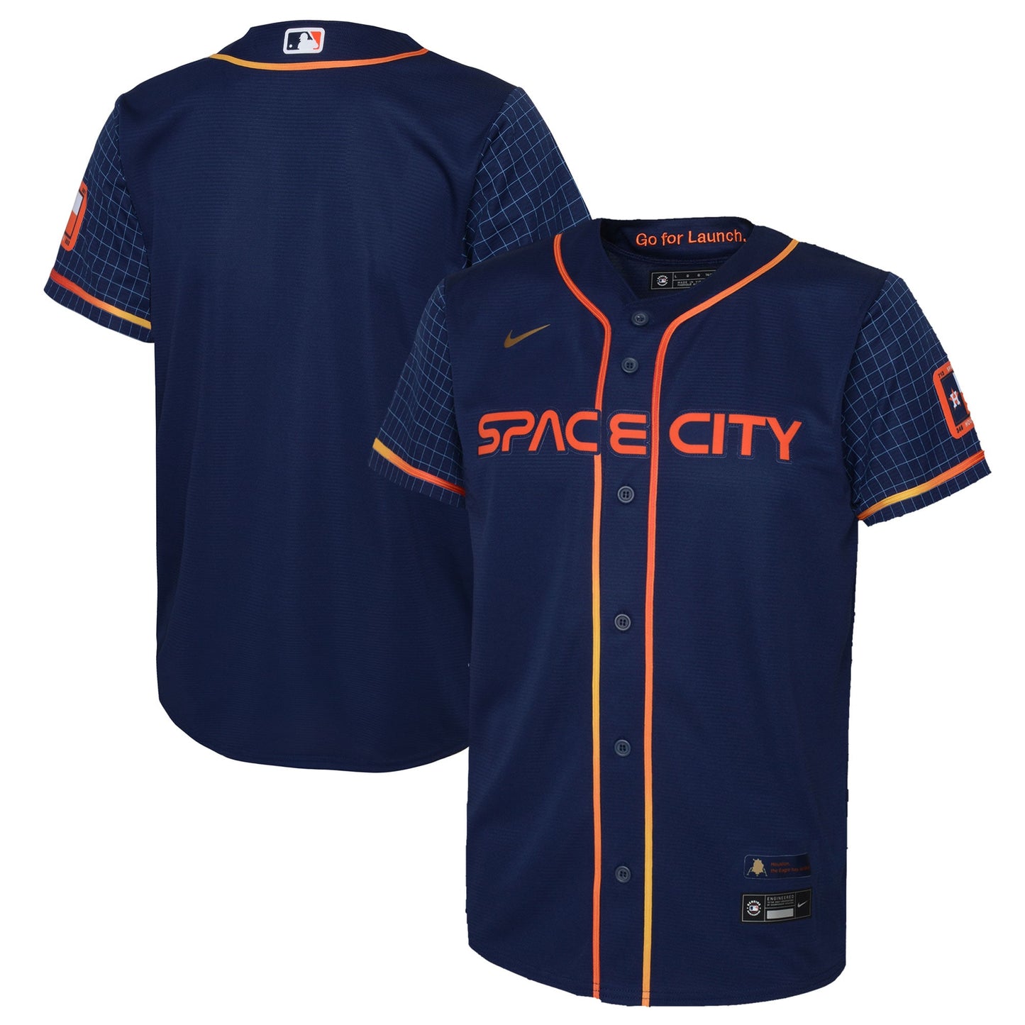 Houston Astros Nike Toddler 2022 City Connect Replica Jersey - Navy