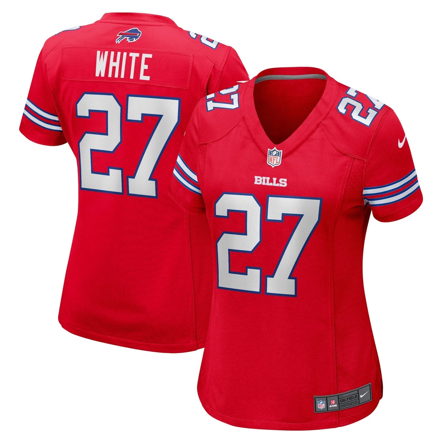 Women's Nike Tre'Davious White Red Buffalo Bills Game Player Jersey
