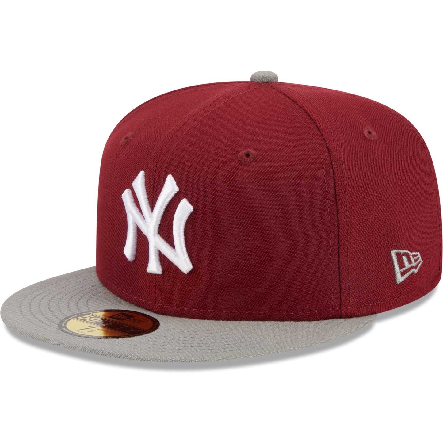 New York Yankees New Era Two-Tone Color Pack 59FIFTY Fitted Hat - Cardinal