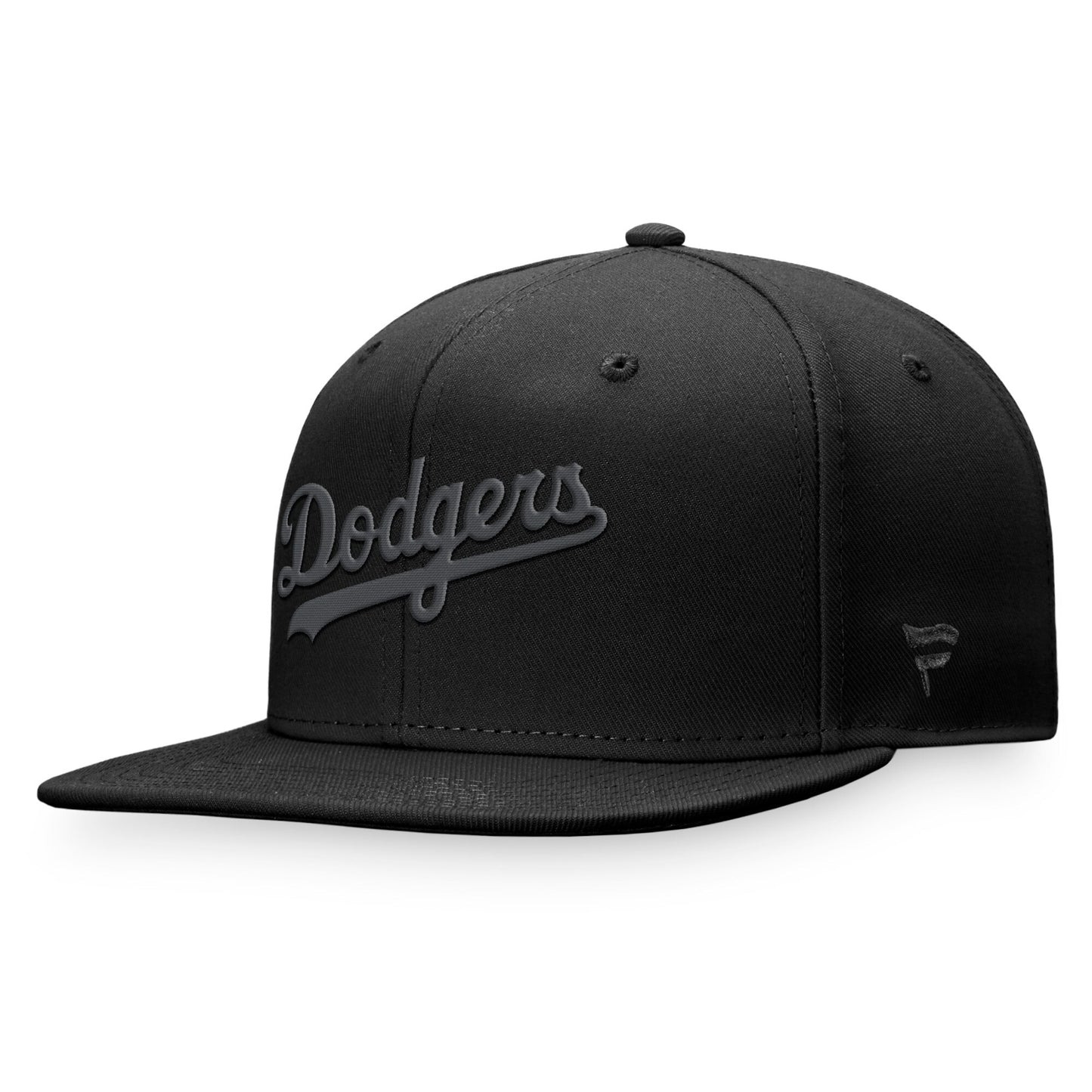Los Angeles Dodgers Fanatics Branded Black on Black Fitted Hat