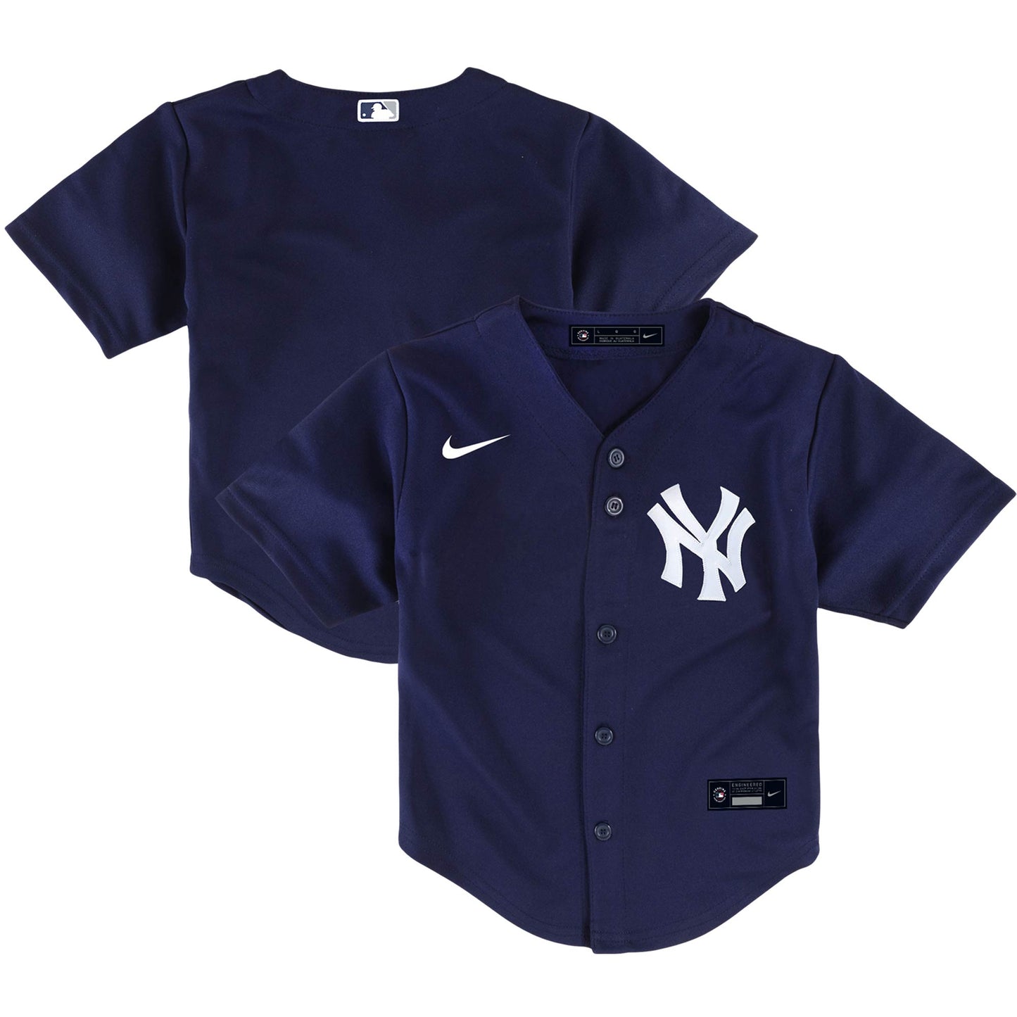 New York Yankees Nike Toddler Alternate Replica Team Jersey - Navy