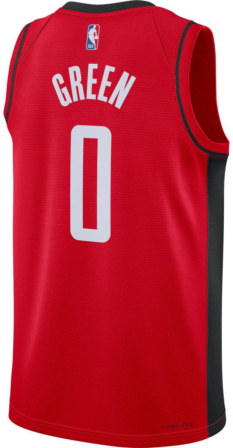 Nike Men's Houston Rockets Green Swingman Icon Jersey