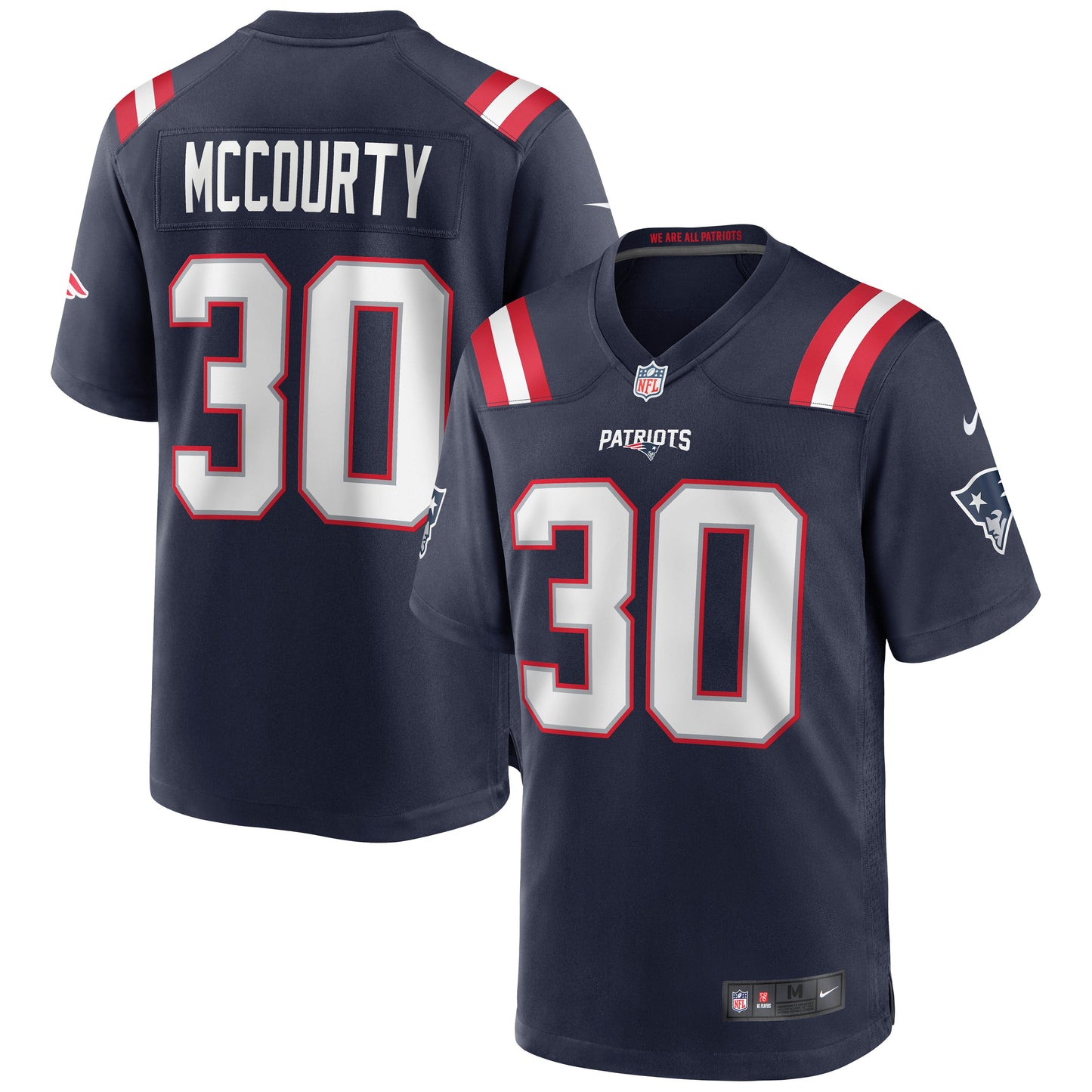 Jason McCourty New England Patriots Nike Game Jersey - Navy