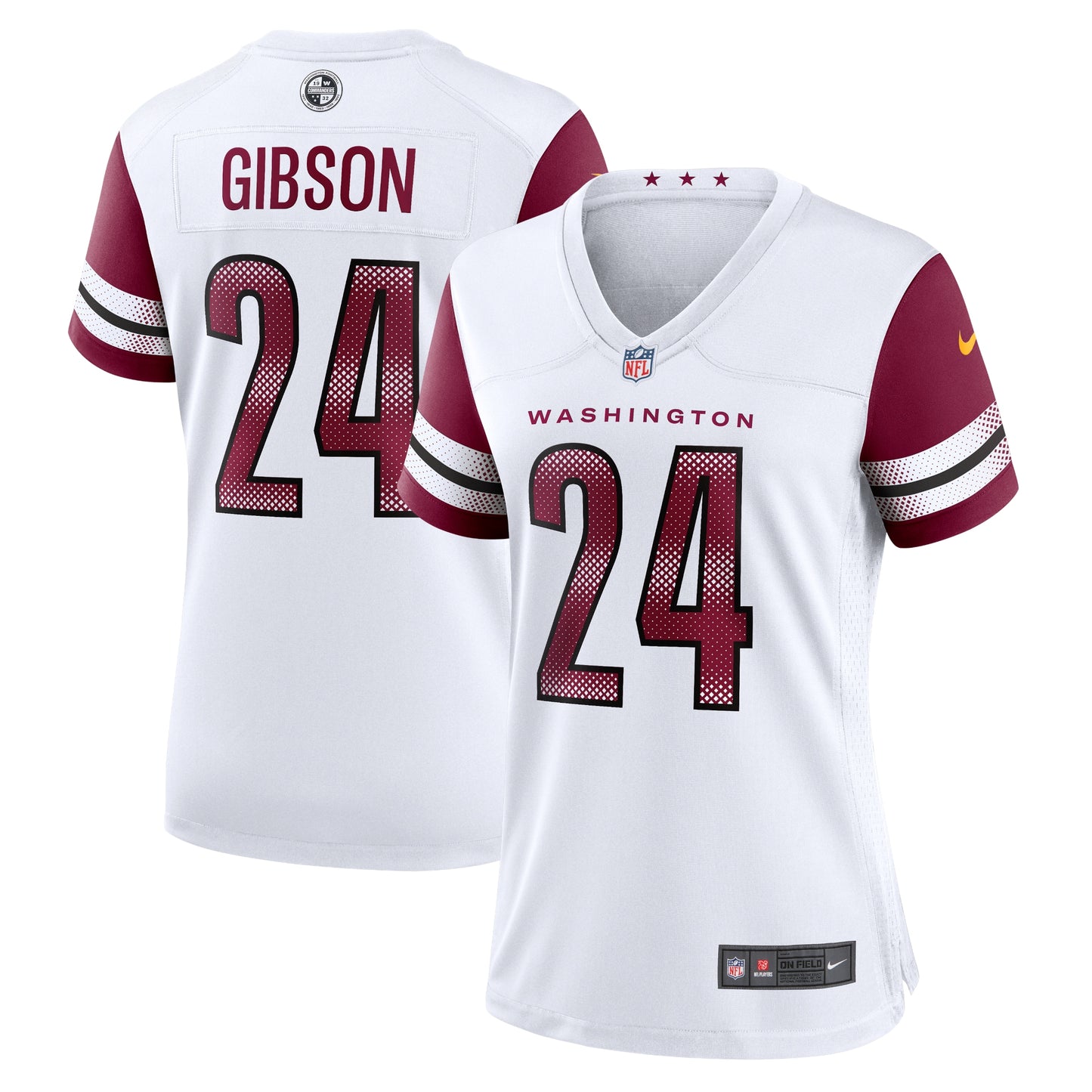 Antonio Gibson Washington Commanders Nike Women's Game Jersey - White
