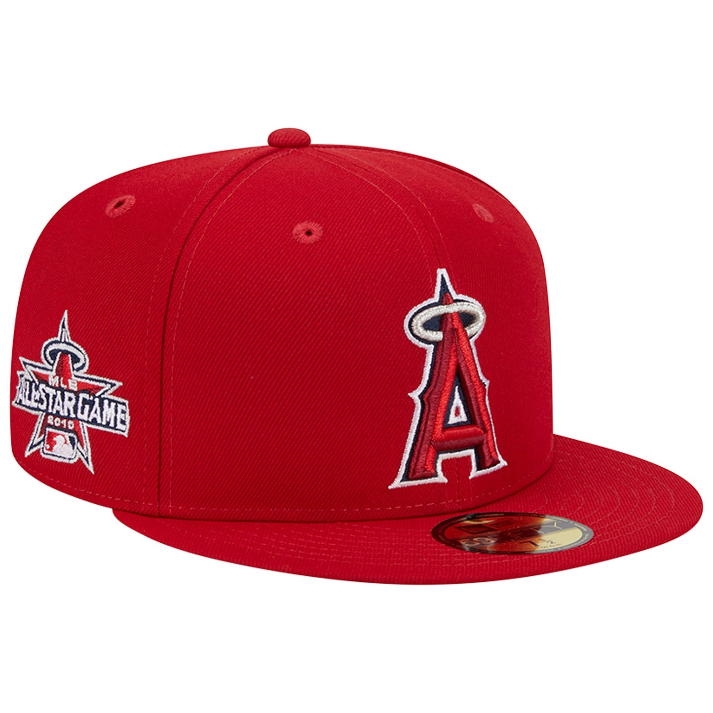 Los Angeles Angels New Era 2010 MLB All-Star Game Team Color 59FIFTY Fitted Hat - Red