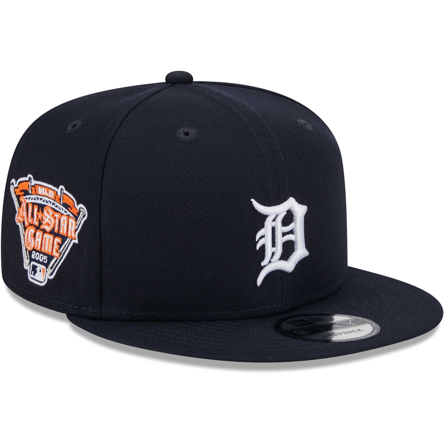 Detroit Tigers New Era 2005 MLB All-Star Game Side Patch 9FIFTY Snapback Hat - Navy
