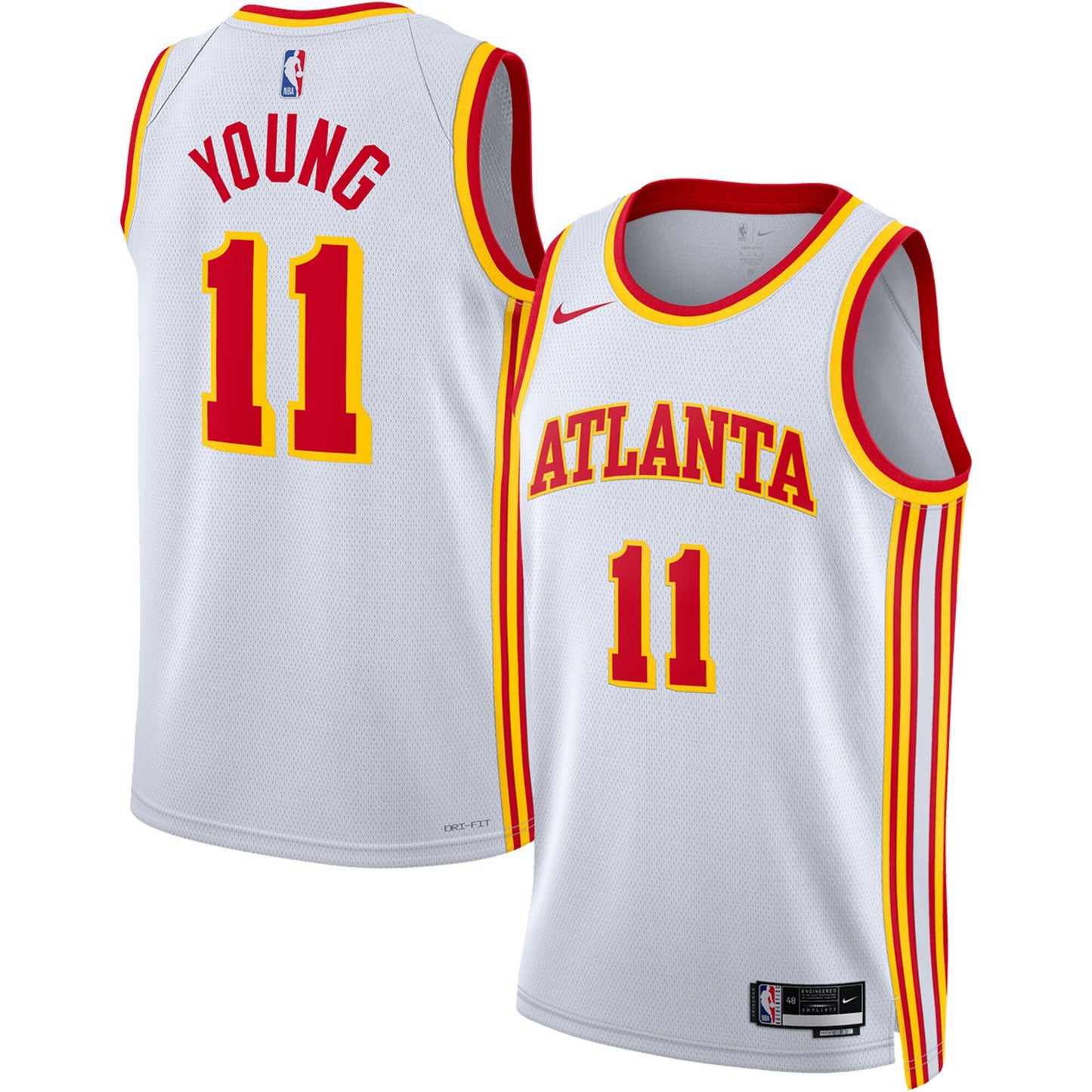 Trae Young Atlanta Hawks Nike Unisex Swingman Jersey - Association Edition - White