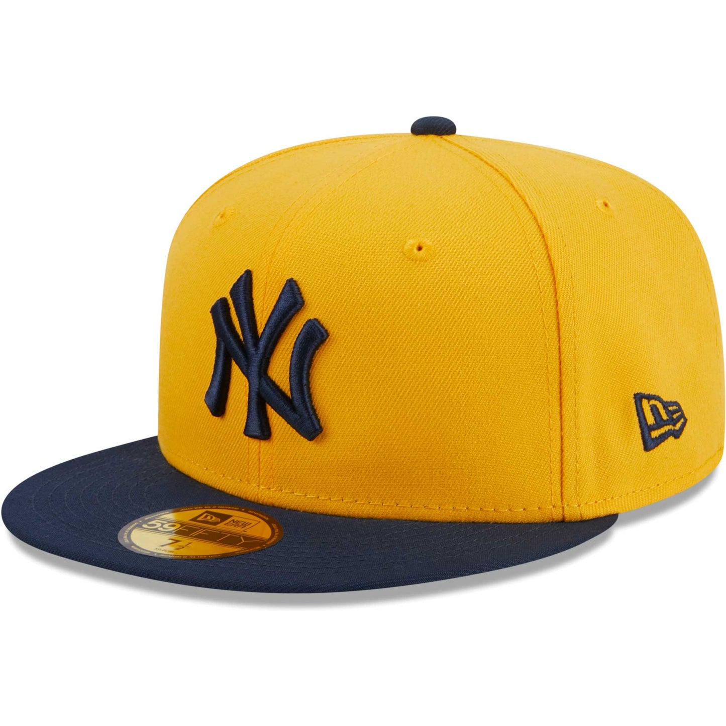 New York Yankees New Era Two-Tone Color Pack 59FIFTY Fitted Hat - Gold