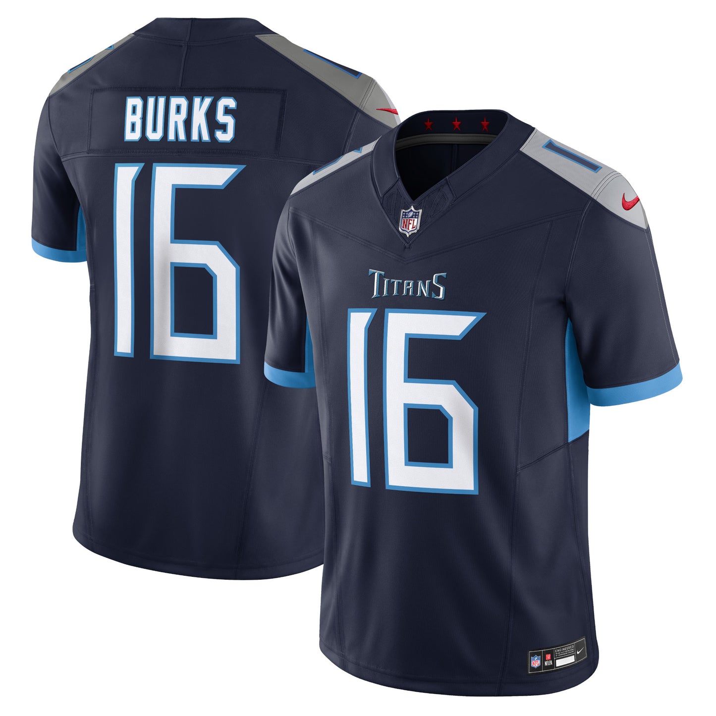 Treylon Burks Tennessee Titans Nike Vapor F.U.S.E. Limited Jersey - Navy
