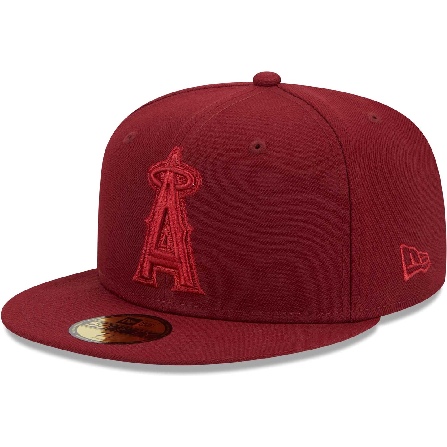 Los Angeles Angels New Era Color Pack 59FIFTY Fitted Hat - Cardinal