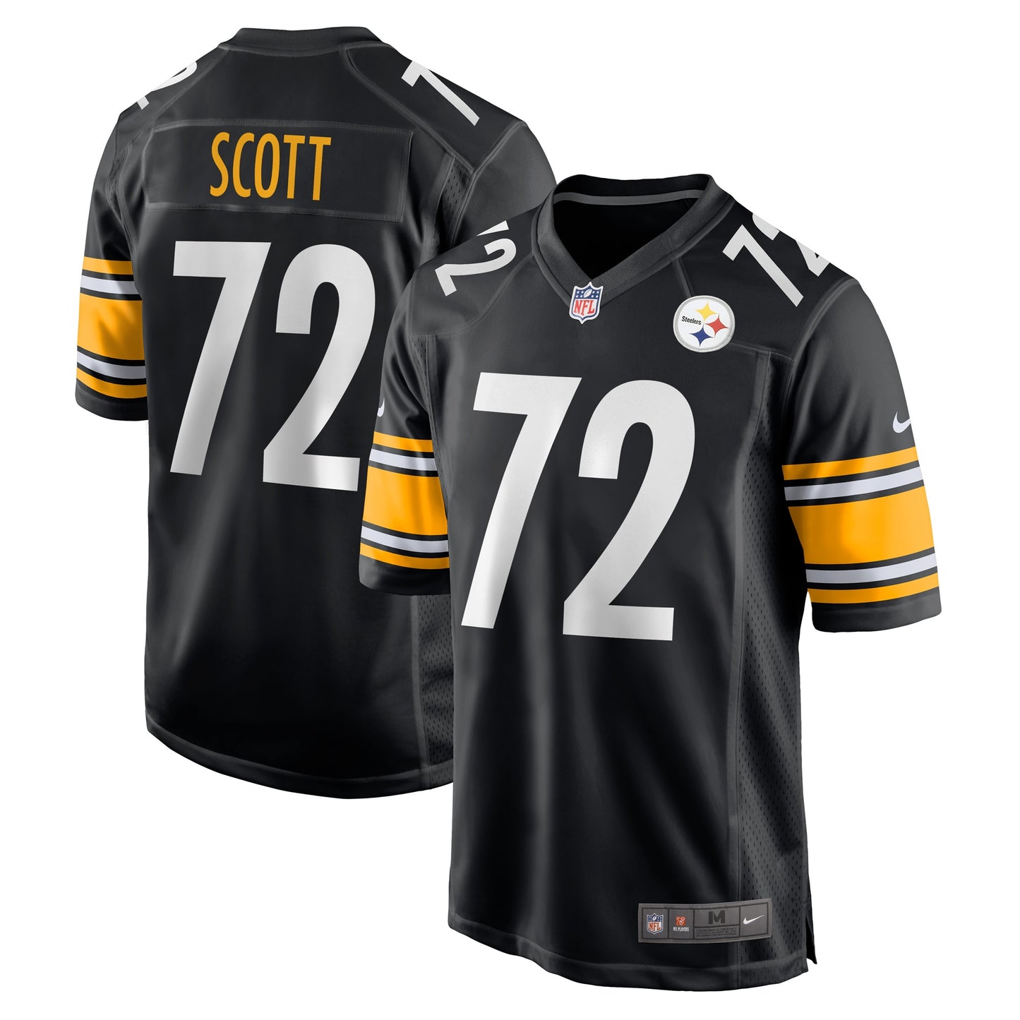 Trent Scott Pittsburgh Steelers Nike Game Player Jersey - Black