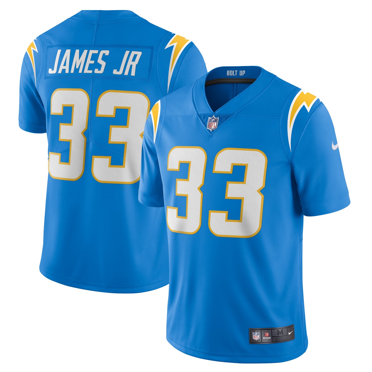 Derwin James Los Angeles Chargers Nike Vapor Limited Jersey - Powder Blue