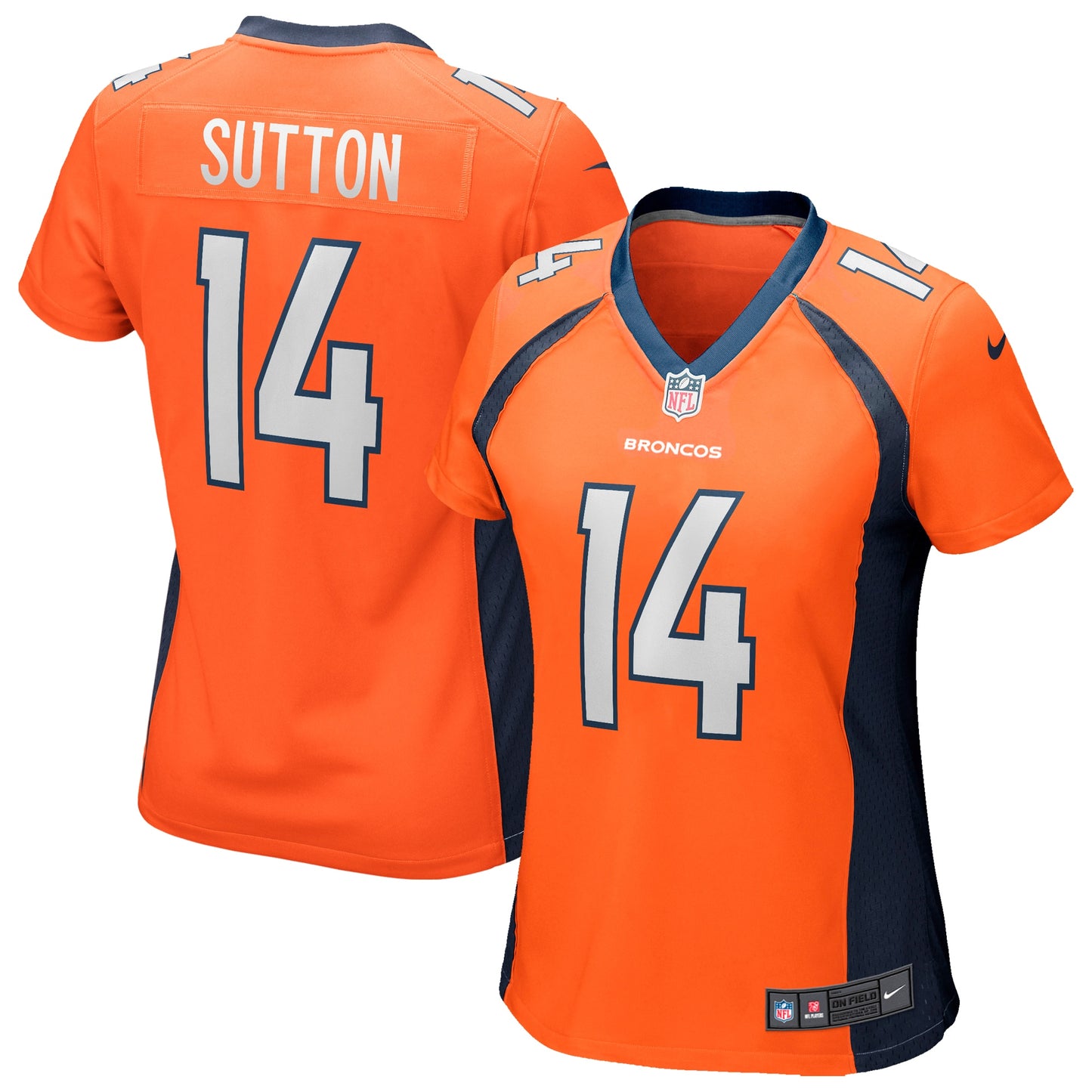 Courtland Sutton Denver Broncos Nike Women's Game Jersey - Orange