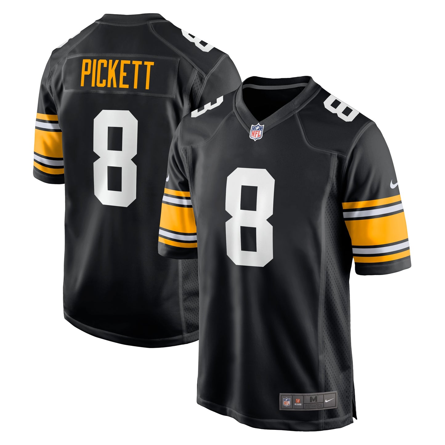 Kenny Pickett Pittsburgh Steelers Nike Player Alternate Game Jersey - Black