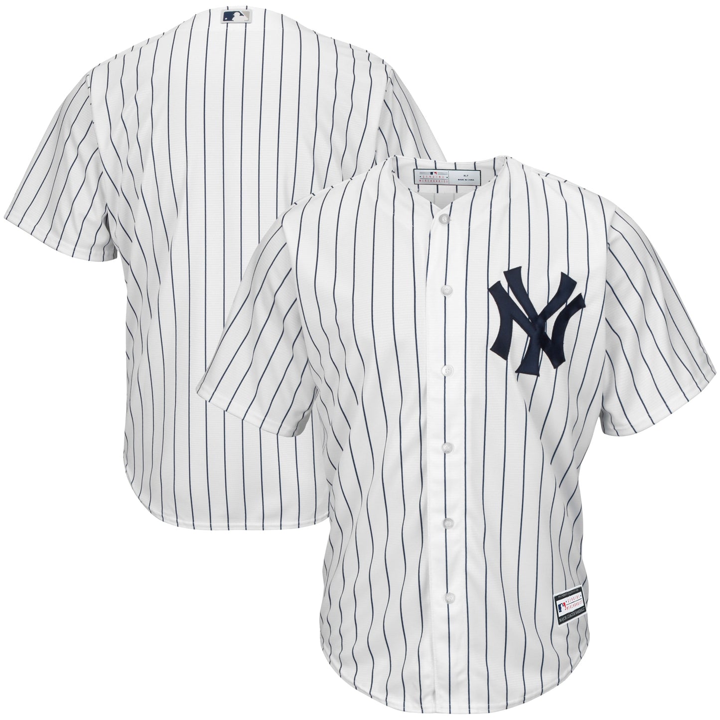 New York Yankees Big & Tall Replica Team Jersey - White