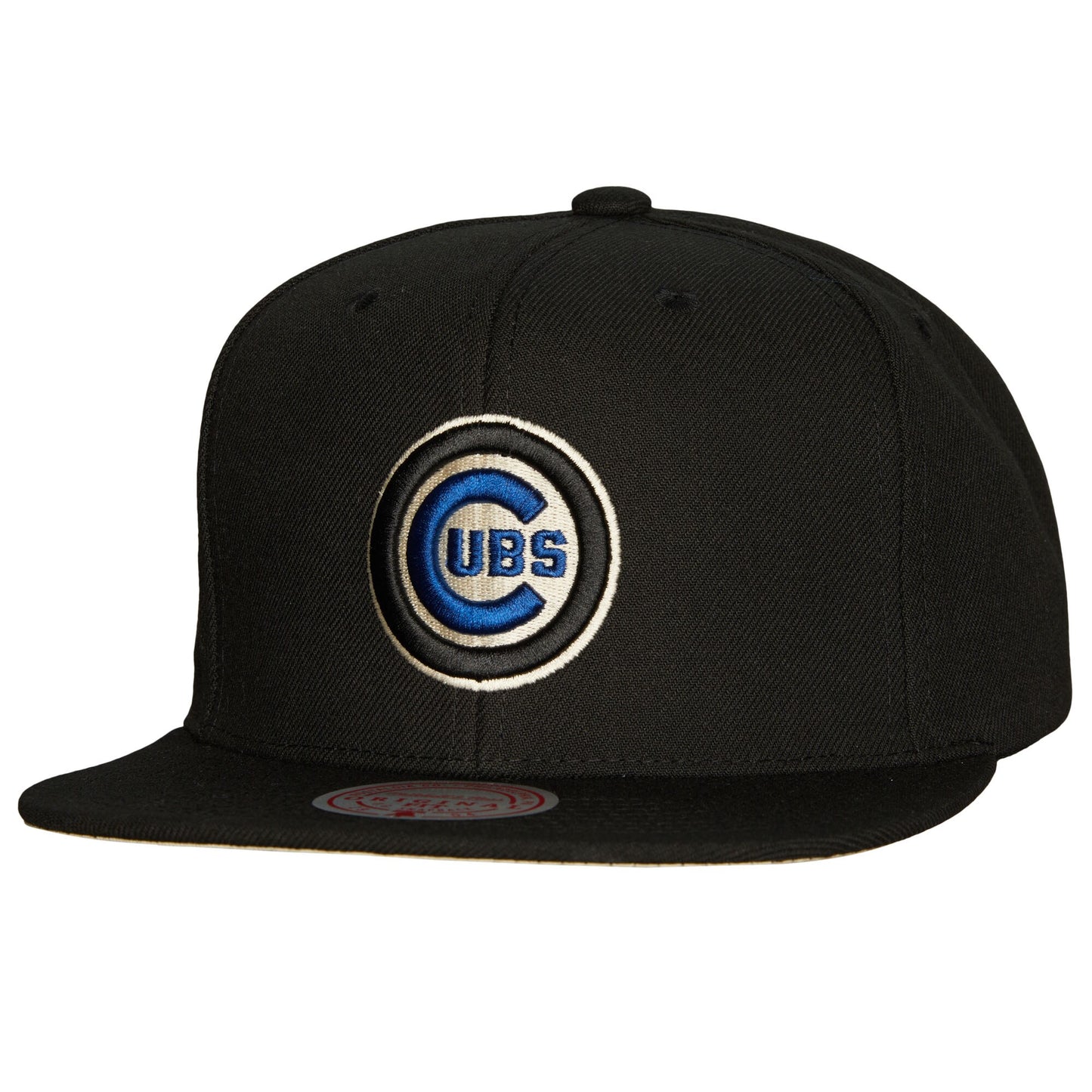 Chicago Cubs Mitchell & Ness Cooperstown Collection True Classics Snapback Hat - Black
