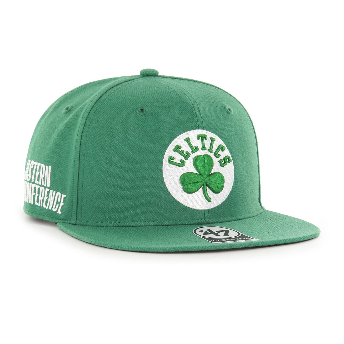 Boston Celtics '47 Sure Shot Captain Snapback Hat - Kelly Green