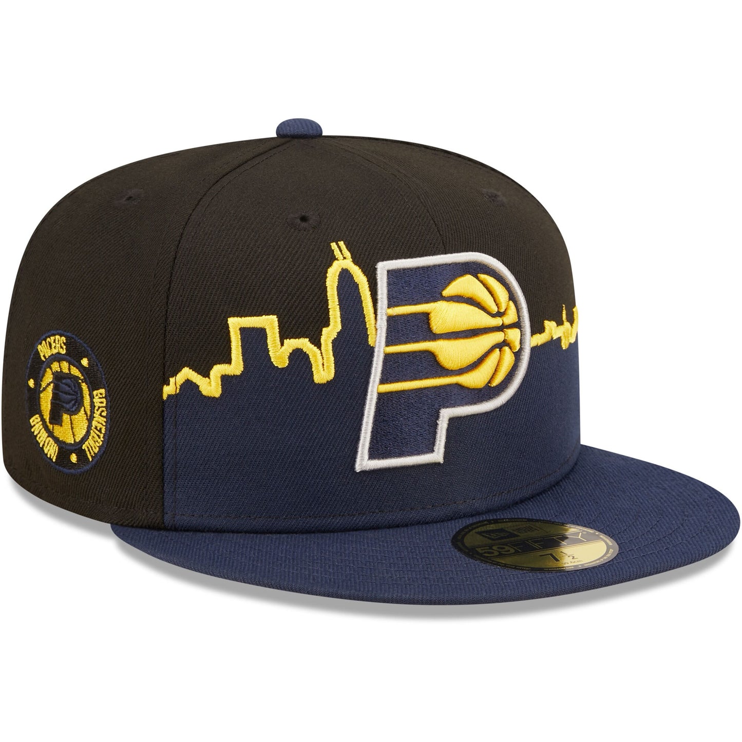 Indiana Pacers New Era 2022 Tip-Off 59FIFTY Fitted Hat - Navy/Black