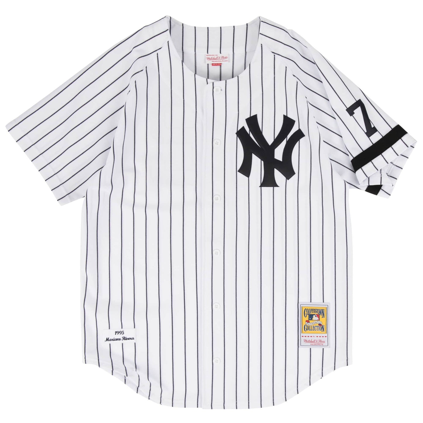 Authentic Jersey New York Yankees Home 1995 Mariano Rivera