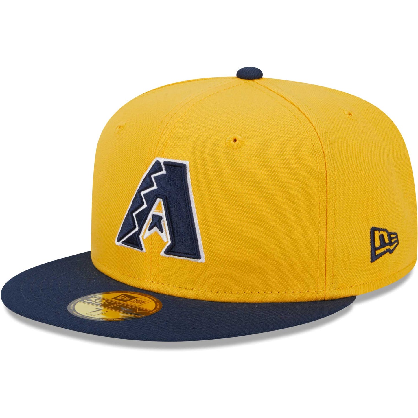 Arizona Diamondbacks New Era Two-Tone Color Pack 59FIFTY Fitted Hat - Gold