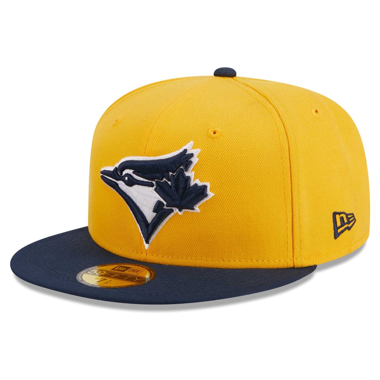 Toronto Blue Jays New Era Two-Tone Color Pack 59FIFTY Fitted Hat - Gold