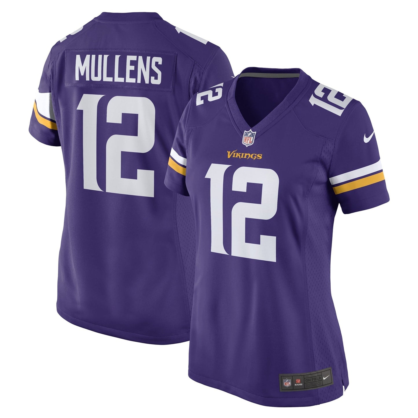 Women's Nike Nick Mullens Purple Minnesota Vikings Game Player Jersey