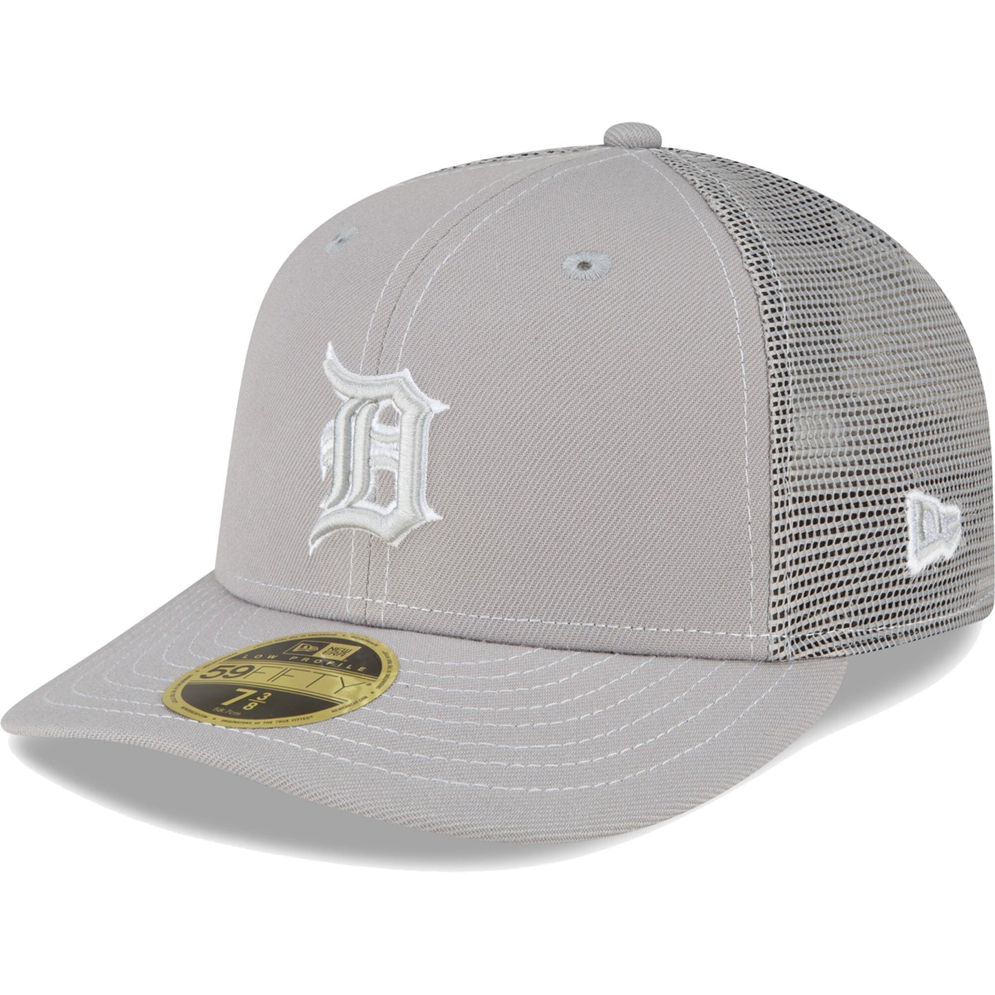 Detroit Tigers New Era 2023 On-Field Batting Practice Low Profile 59FIFTY Fitted Hat - Gray
