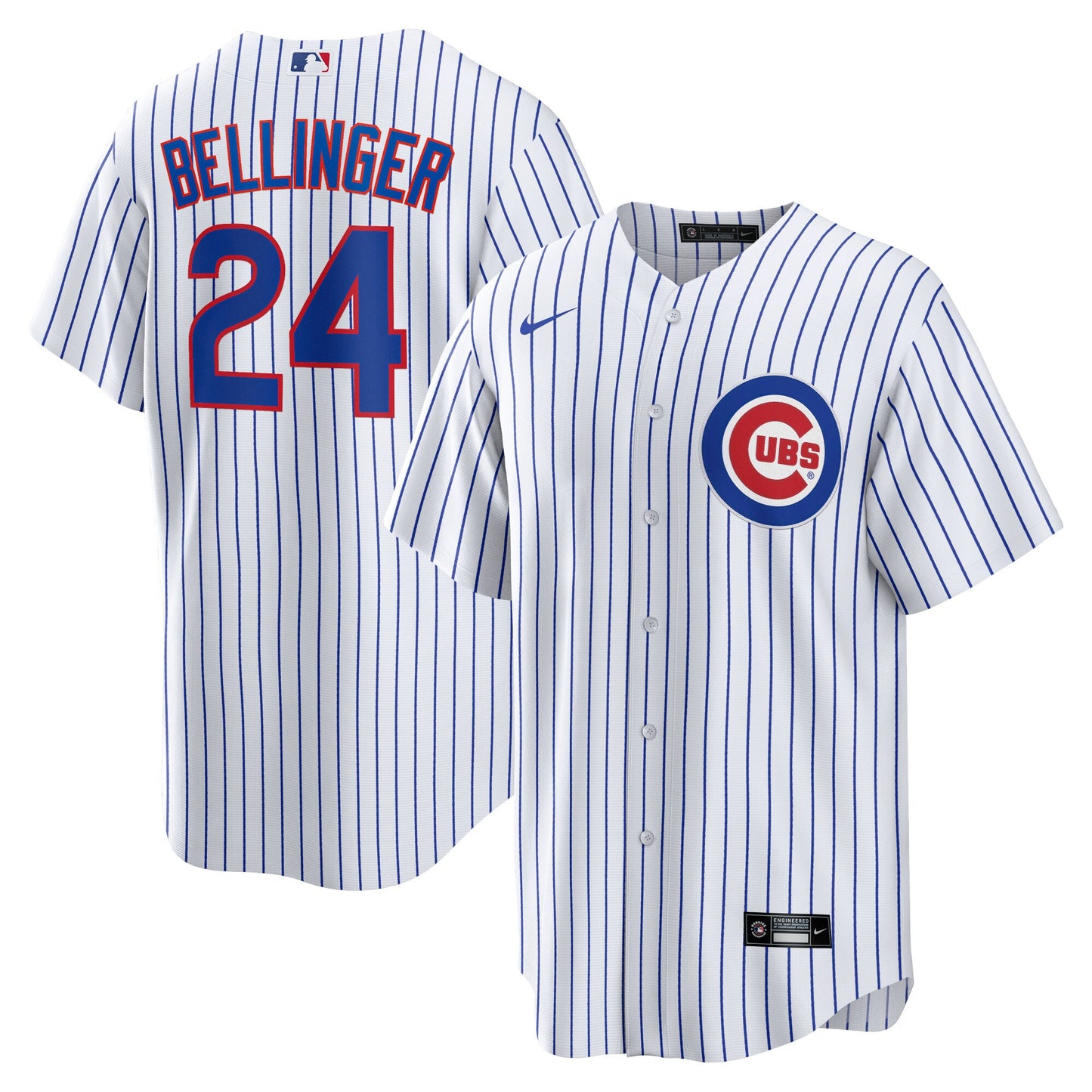 Cody Bellinger Chicago Cubs Nike Home Official Replica Player Jersey - White/Royal