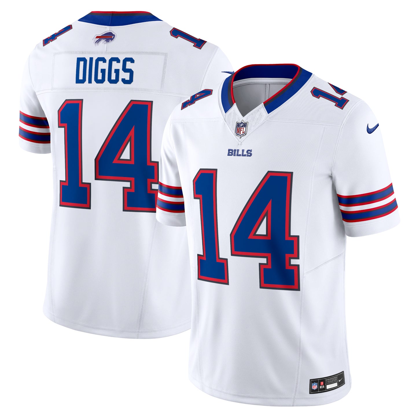 Stefon Diggs Buffalo Bills Nike Vapor F.U.S.E. Limited Jersey - White