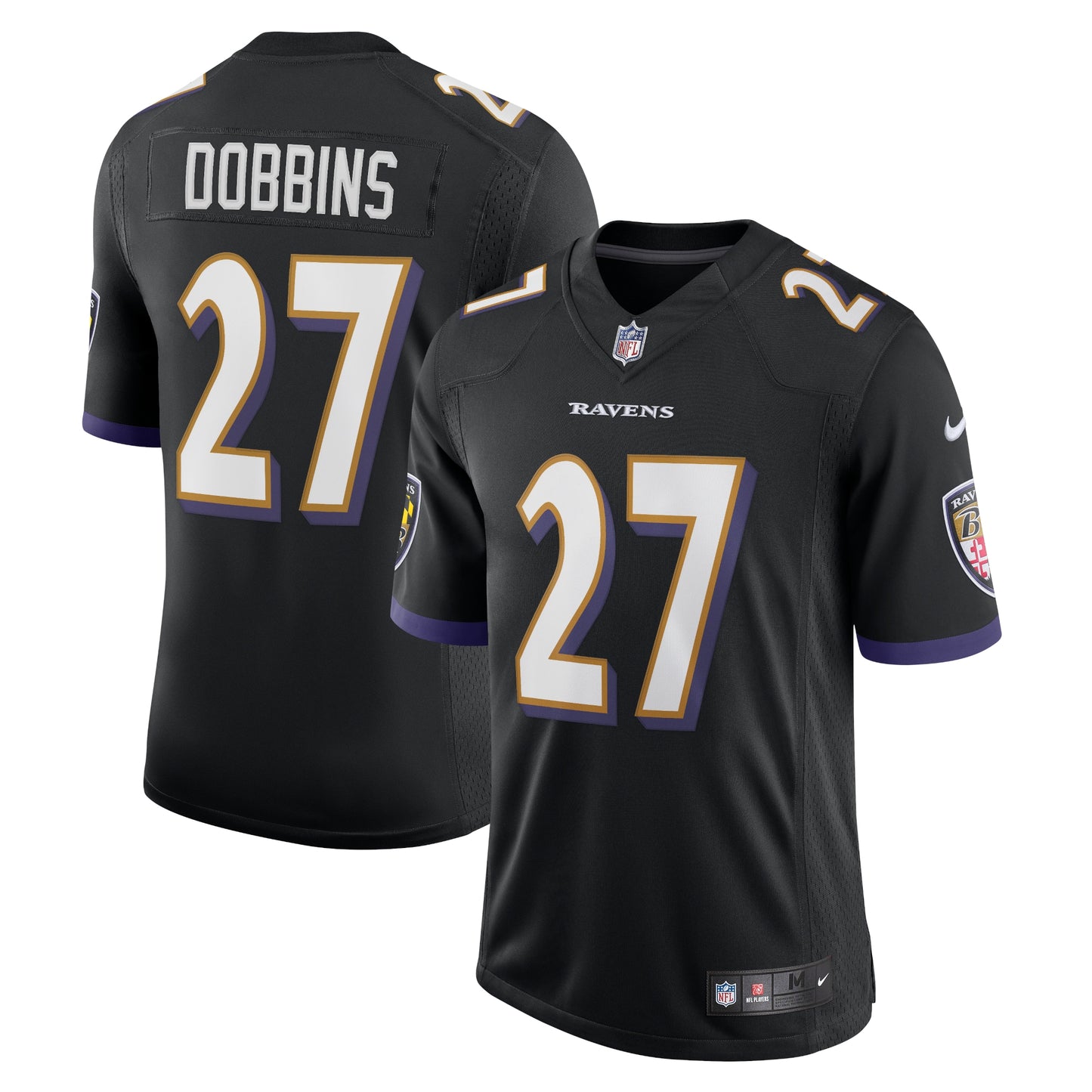 J.K. Dobbins Baltimore Ravens Nike Vapor Limited Jersey - Black
