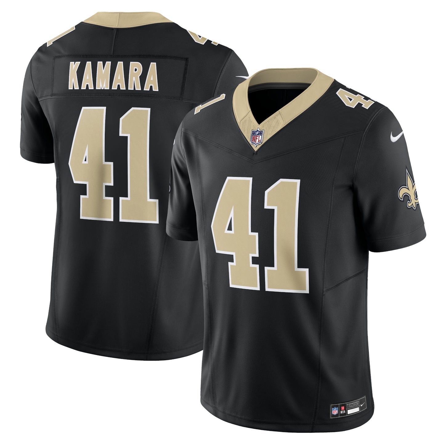 Alvin Kamara New Orleans Saints Nike Vapor F.U.S.E. Limited Jersey - Black