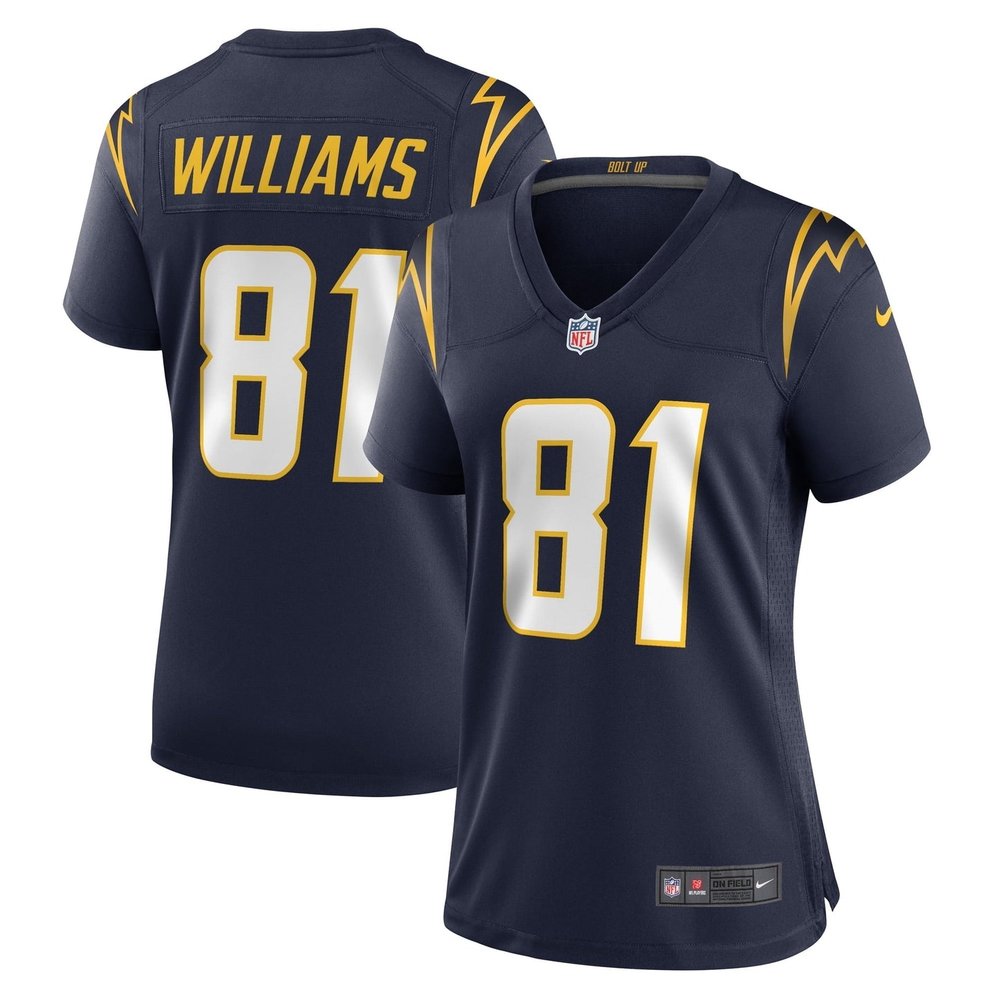 Women's Nike Mike Williams Navy Los Angeles Chargers Alternate Team Game Jersey