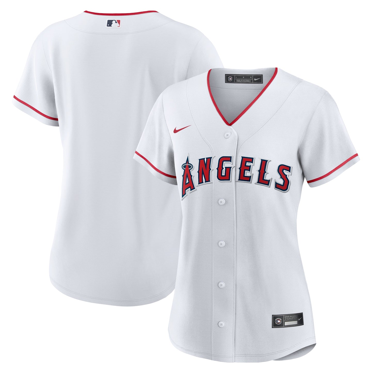 Los Angeles Angels Nike Women's Home Replica Team Jersey - White