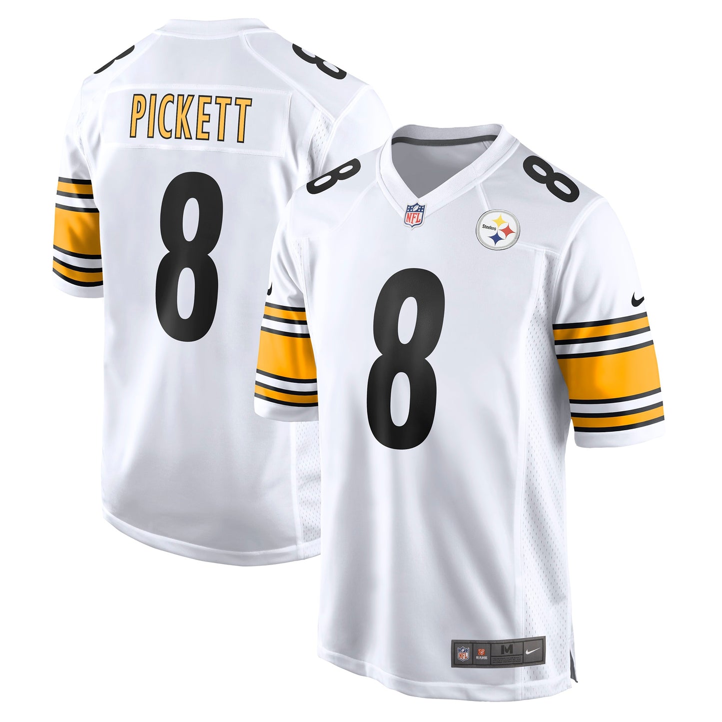Kenny Pickett Pittsburgh Steelers Nike Player Game Jersey - White