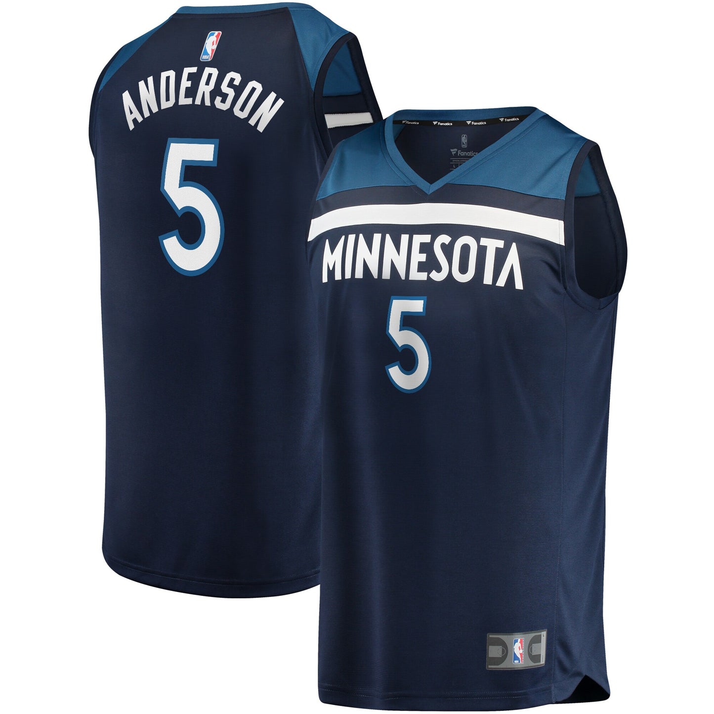 Kyle Anderson Minnesota Timberwolves Fanatics Branded Fast Break Replica Jersey - Icon Edition - Navy