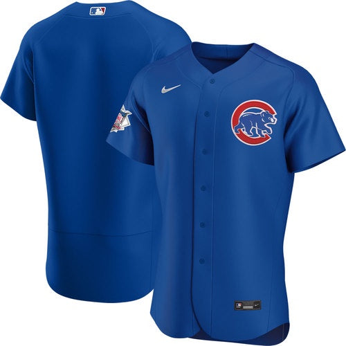 Chicago Cubs Royal Blue Authentic Alternate Jersey by