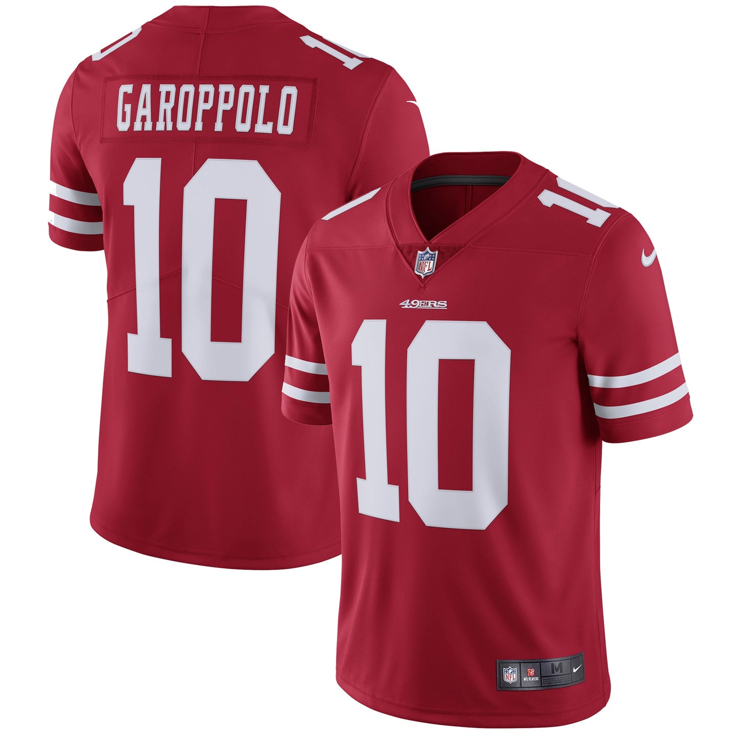 Jimmy Garoppolo San Francisco 49ers Nike Vapor Untouchable Limited Jersey - Scarlet