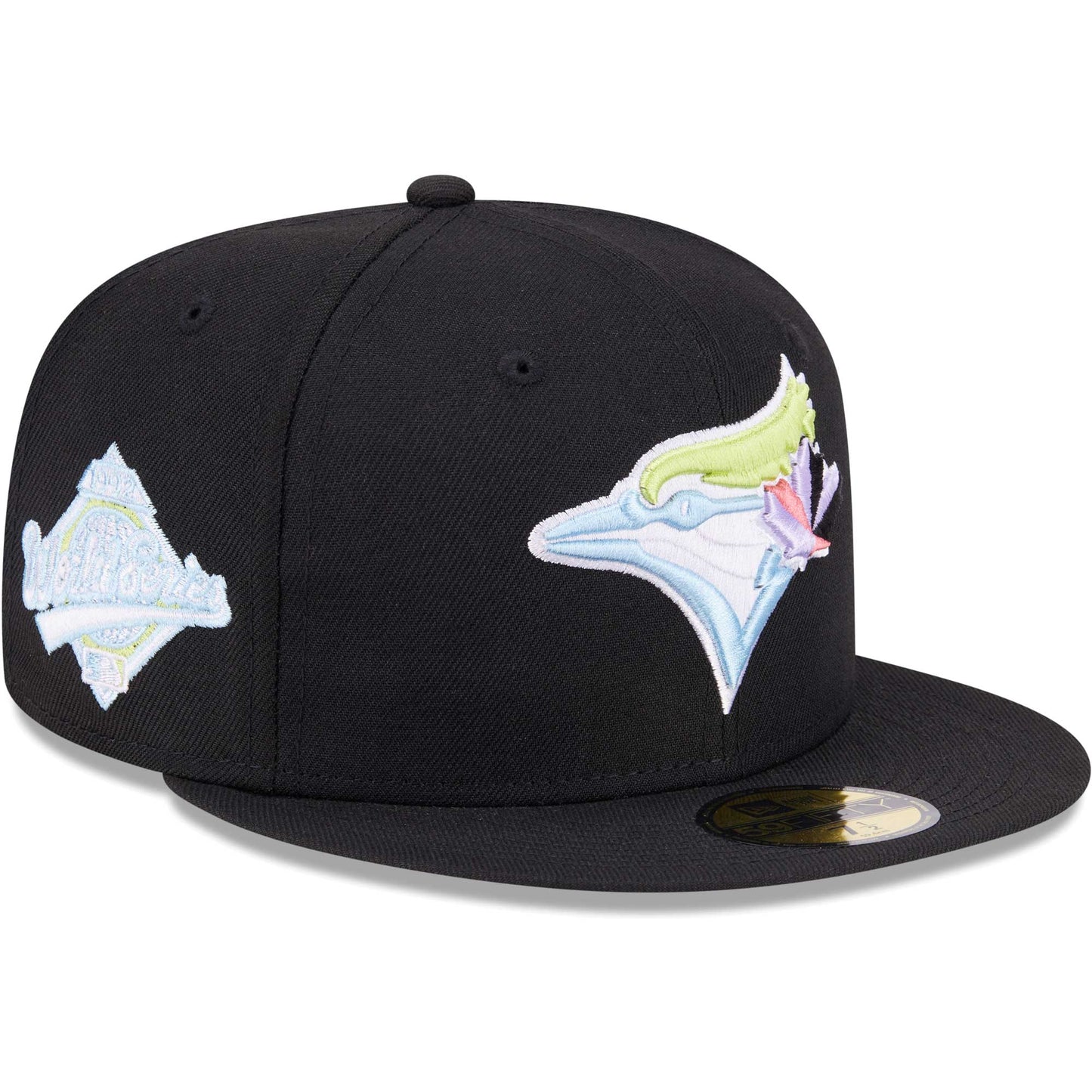 Toronto Blue Jays New Era Multi-Color Pack 59FIFTY Fitted Hat - Black
