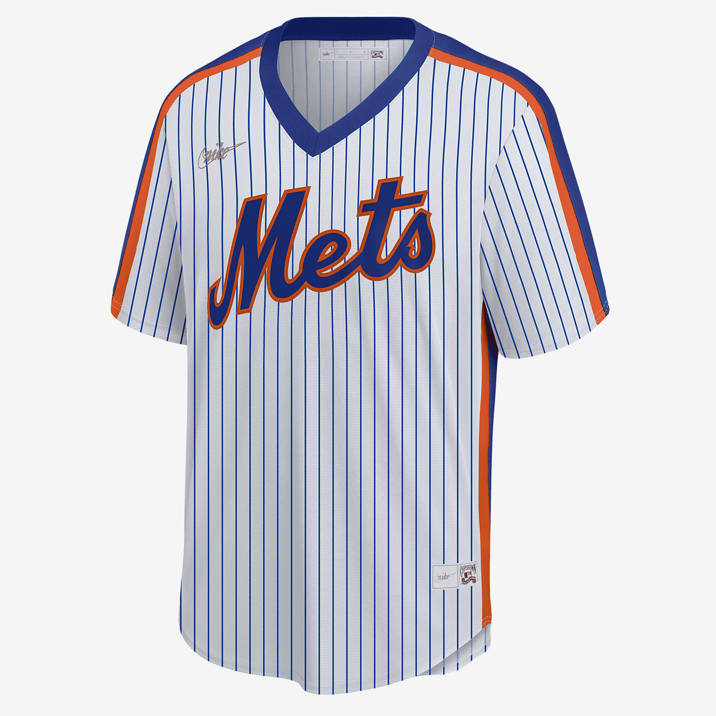 MLB New York Mets (Darryl Strawberry) Men's Cooperstown Baseball Jersey - White