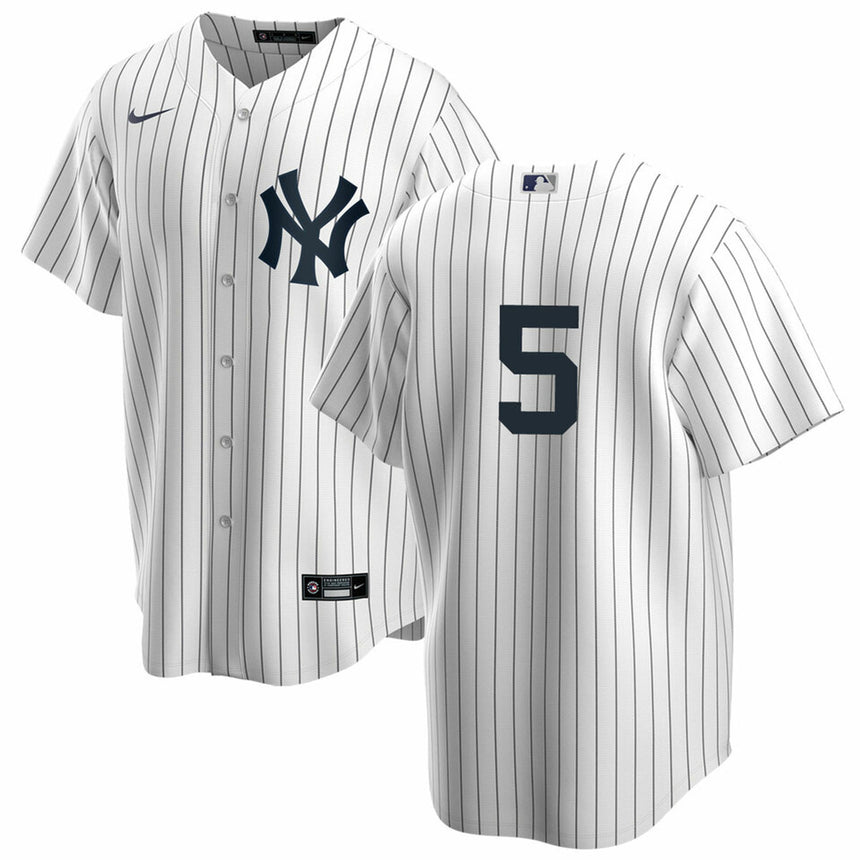 Men's Joe DiMaggio White New York Yankees Home Official Replica Player Jersey