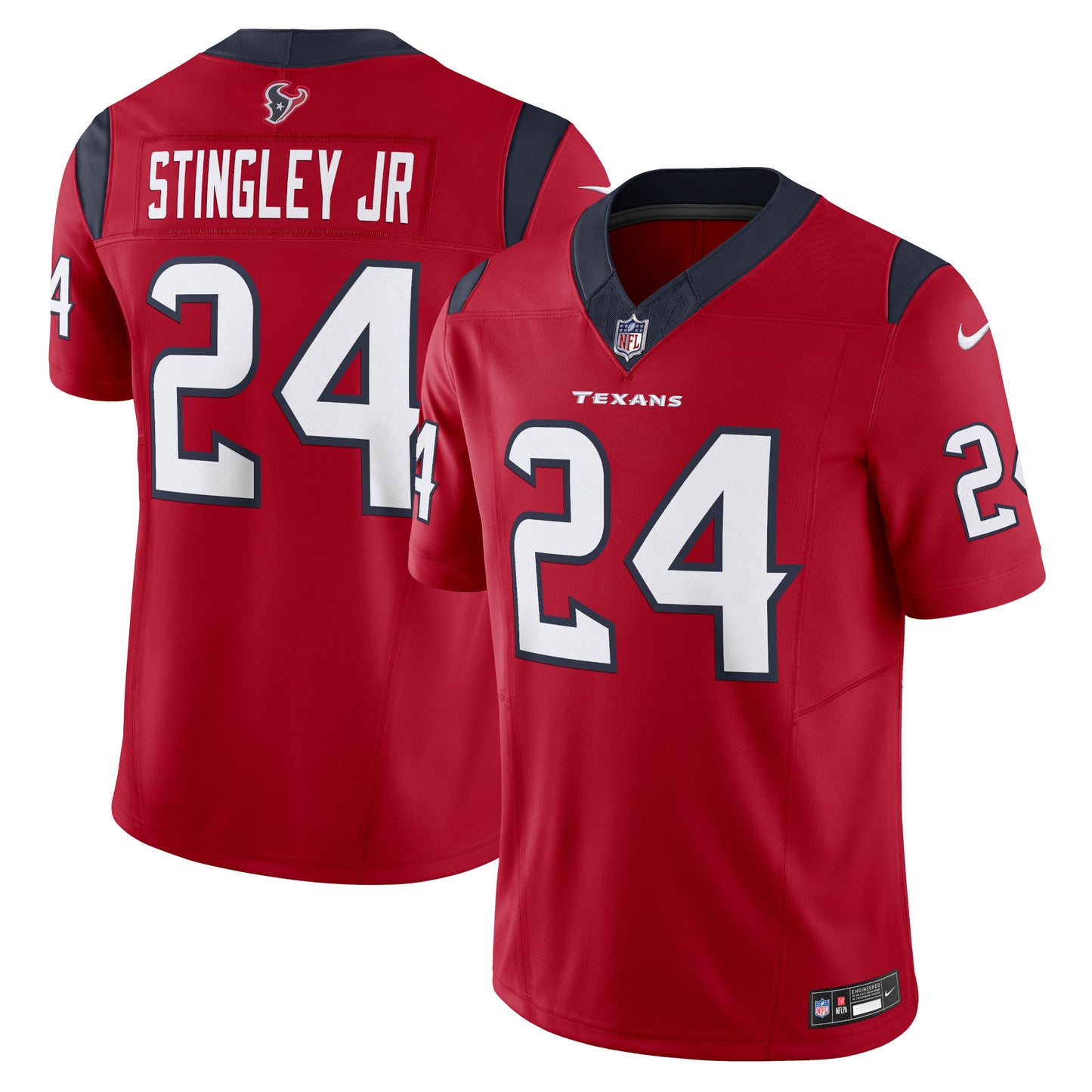 Derek Stingley Jr. Houston Texans Nike Vapor F.U.S.E. Limited Jersey - Red