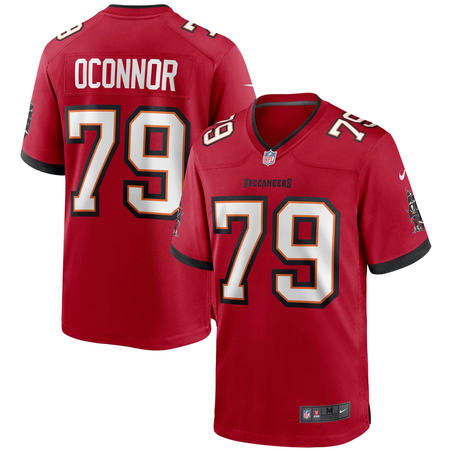 Patrick O'Connor Tampa Bay Buccaneers Nike Game Jersey - Red