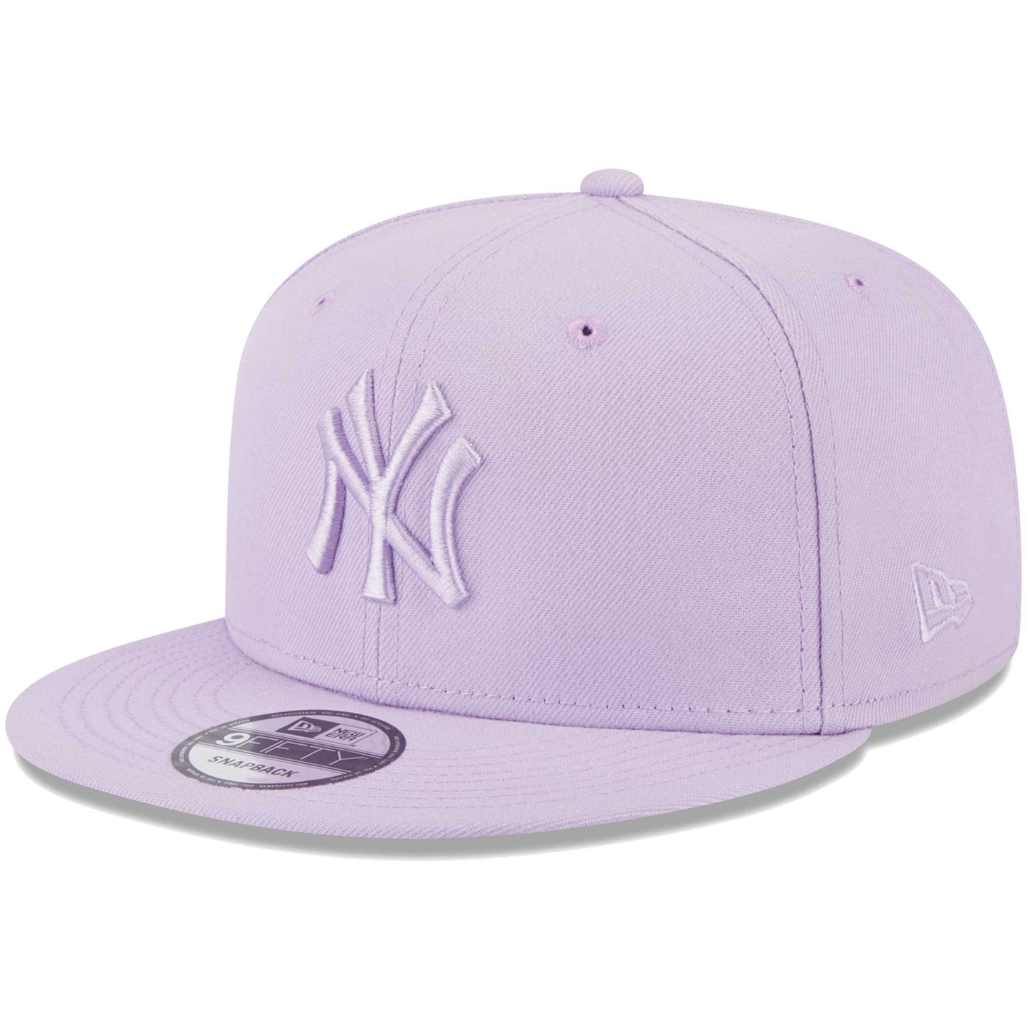 New York Yankees New Era Spring Color Basic 9FIFTY Snapback Hat - Lavender