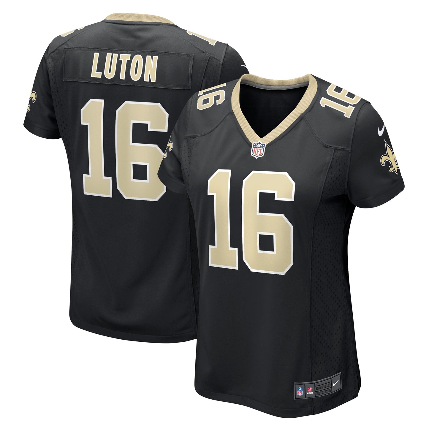 Jake Luton New Orleans Saints Nike Women's Game Player Jersey - Black