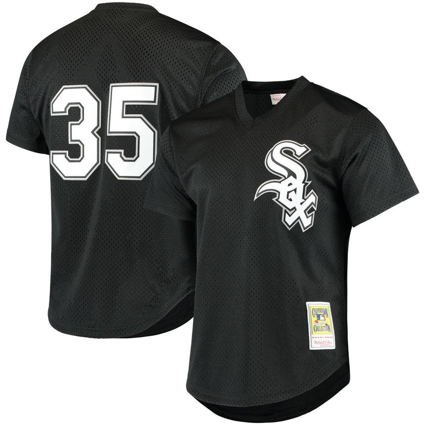 Frank Thomas Chicago White Sox Mitchell & Ness Cooperstown Mesh Batting Practice Jersey ? Black