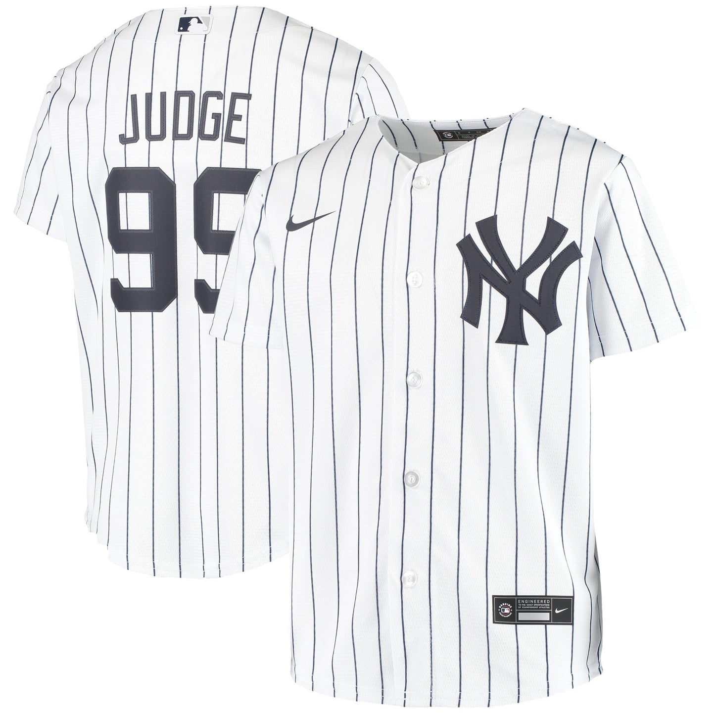 Aaron Judge New York Yankees Nike Youth Alternate Replica Player Jersey - White