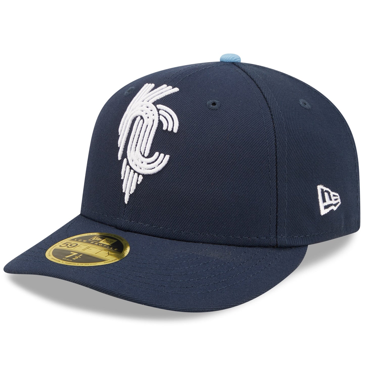 Kansas City Royals New Era 2022 City Connect Low Profile 59FIFTY Fitted Hat - Navy