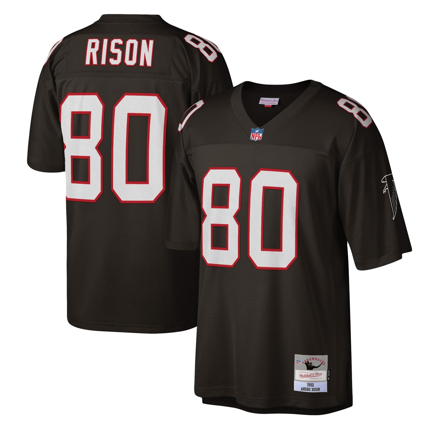 Andre Rison Atlanta Falcons Mitchell & Ness Legacy Replica Jersey - Black